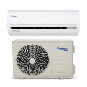Aire acondicionado split Parker con unidad interior y exterior