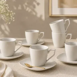 Tazas con platillos