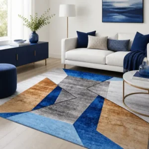 Alfombra Decorativa Moderna – 180 x 200 cm