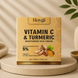 Crema HOYGY vit.C curcuma y 5% hialuronico