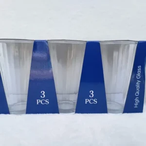 Vasos de vidrio (altos)