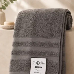 Toalla Cisne Blanco 70x140 cm (gris)